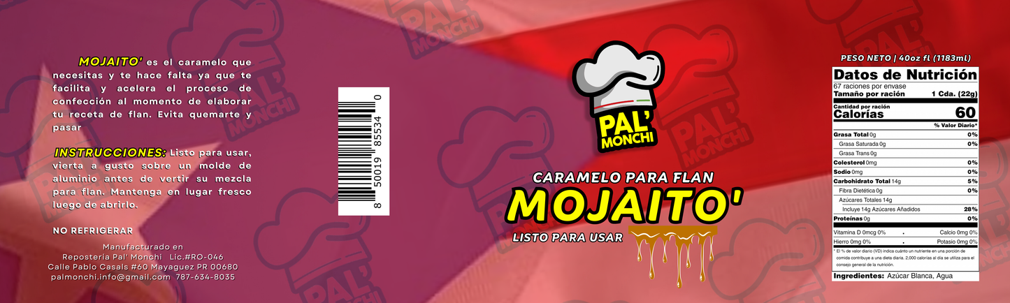 Caramelo "Mojaito" 750ml