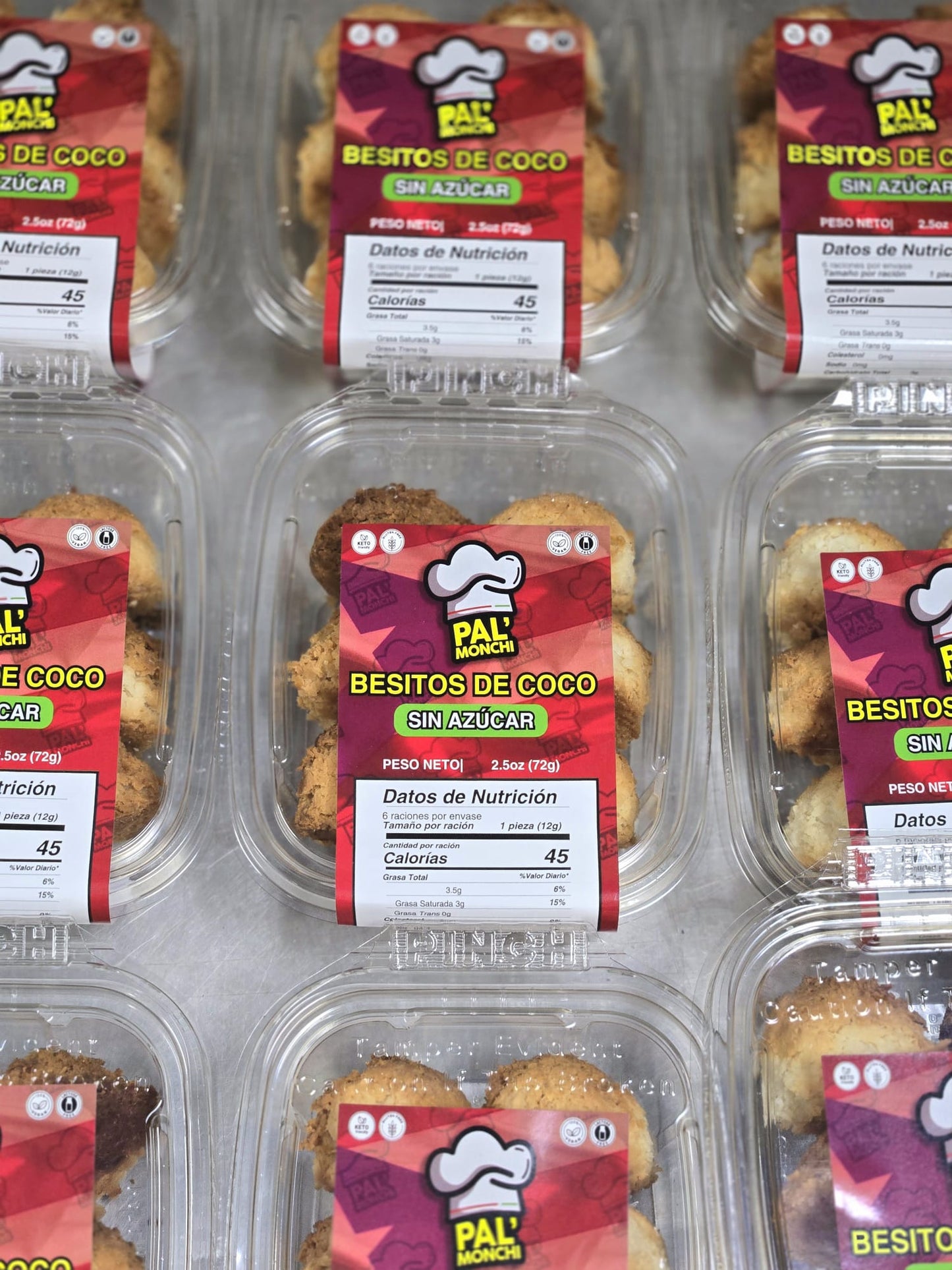 Besitos de Coco (Sin Azúcar)