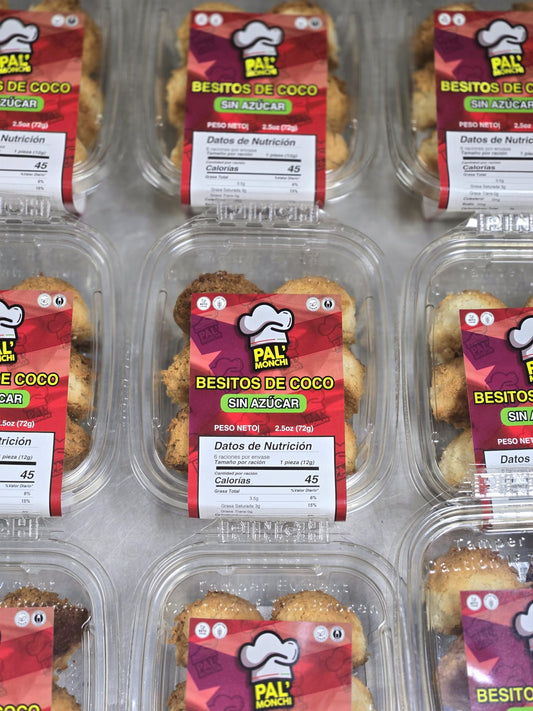 Besitos de Coco (Sin Azúcar)